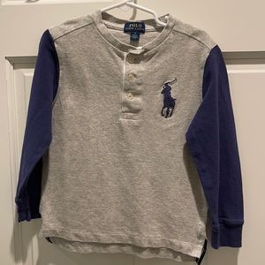 Polo Ralph Lauren boys long sleeve tee size 4